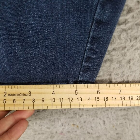 Lane Bryant Jeans Womens 24 Plus Blue Super Stretch Ankle Denim - Picture 8 of 15